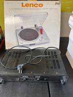 Versterker plus platenspeler, Ophalen, Zo goed als nieuw, Platenspeler