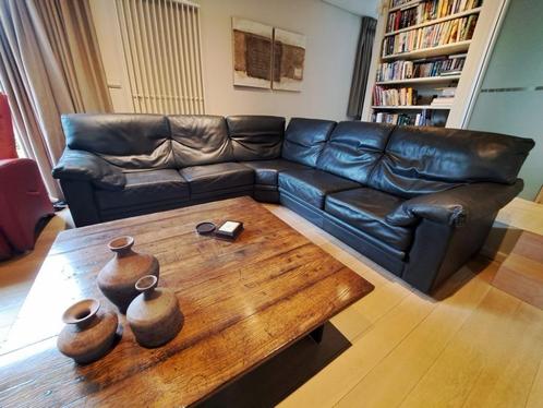 Luxe hoekzetel van Divani - Dik leder, Huis en Inrichting, Zetels | Zetels, Gebruikt, Hoekbank, Vierpersoons of meer, 250 tot 300 cm