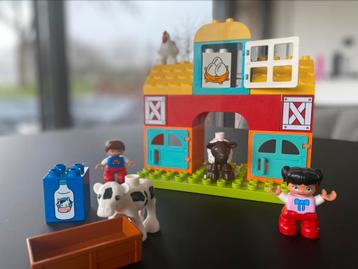 Ensemble LEGO DUPLO Ma première ferme 10617, Enlèvement, Comme neuf, Ensemble complet, Duplo