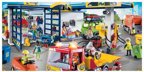 Te koop: Playmobil Autogarage, tankstation en..... ️, Kinderen en Baby's, Speelgoed | Playmobil, Gebruikt, Ophalen