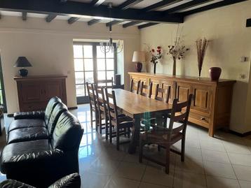 Salle à manger complète chêne massif beschikbaar voor biedingen