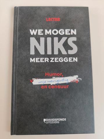 Lectrr - We mogen niks meer zeggen, Enlèvement ou Envoi, Comme neuf, Lectrr