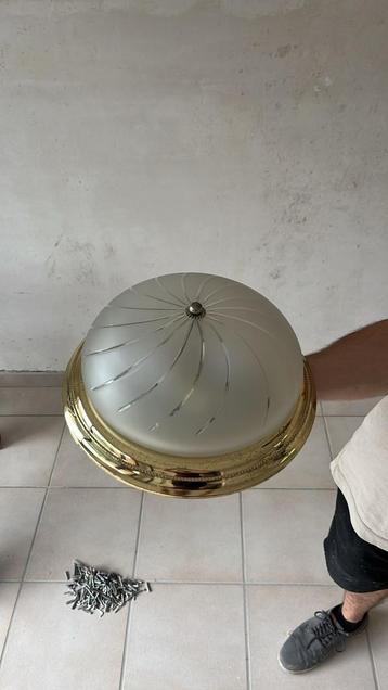 Plafondlamp 34cm doormeter, Enlèvement, Comme neuf
