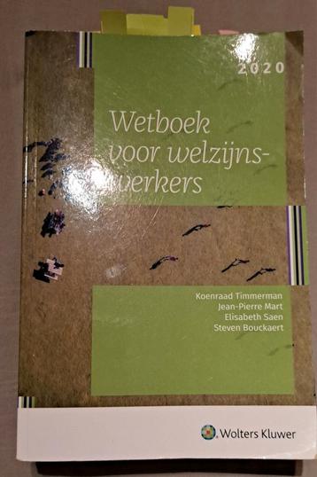Wetboek voor welzijnswerkers 2020-2021 beschikbaar voor biedingen