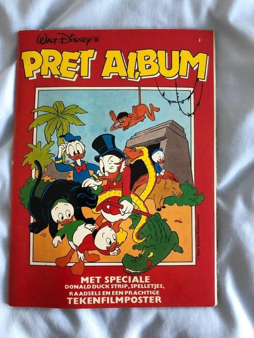 Walt Disney pretalbum (Maple Leaf 1978 uitgave ) Donald Duck, Boeken, Stripverhalen, Gelezen, Eén stripboek, Ophalen of Verzenden