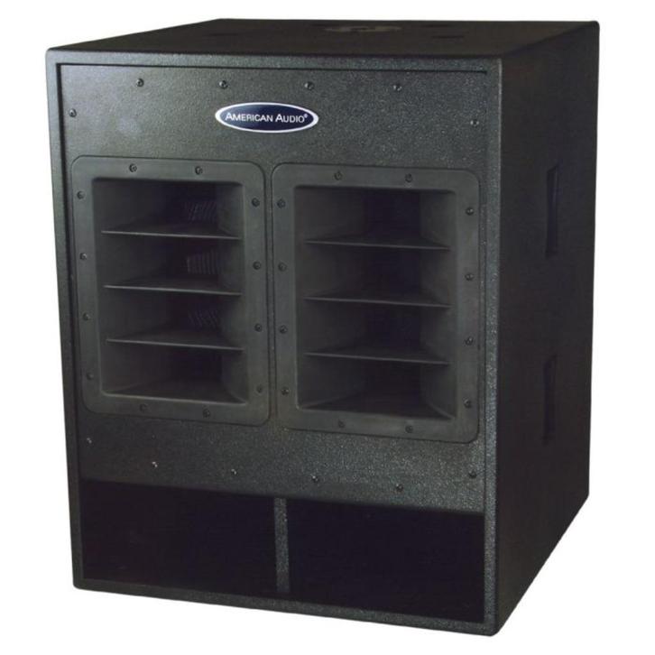 American Audio PXW18P actieve subwoofer, Audio, Tv en Foto, Luidsprekerboxen, Zo goed als nieuw, Subwoofer, 120 watt of meer, Overige merken