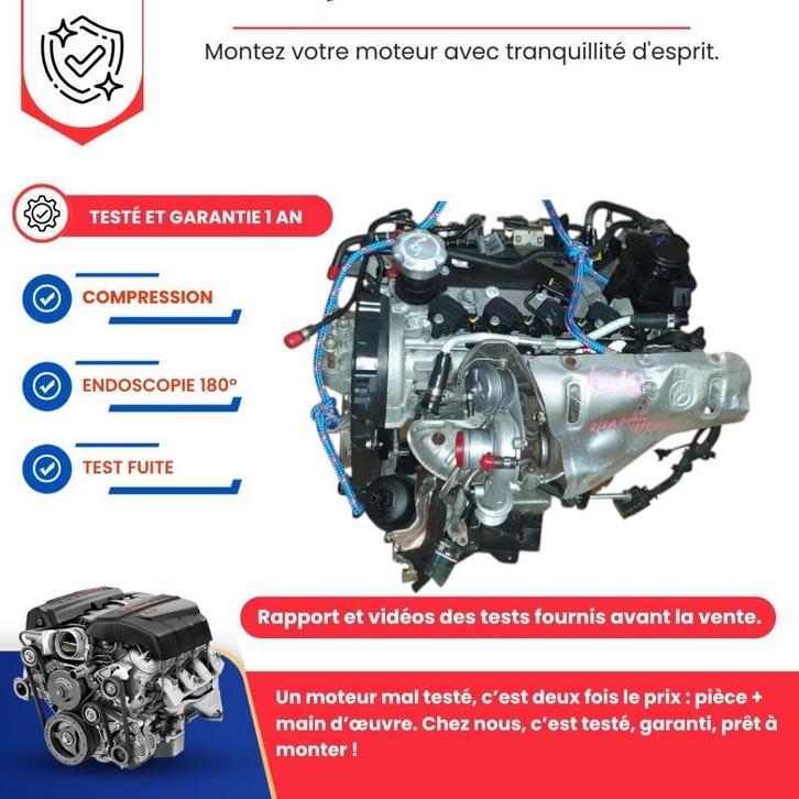 Fiat 500 595 695 Abarth 1.4 T-Jet 140 pk motor, Auto-onderdelen, Motor en Toebehoren, Fiat, Nieuw, Ophalen of Verzenden