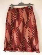 Elegante bordeaux kleurige koker rok, Kleding | Dames, Ophalen of Verzenden, Zo goed als nieuw, Maat 38/40 (M), Boven de knie