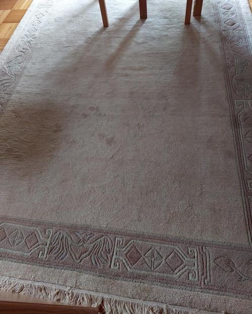 Nepal tapijtje wol handgeknoopt in perrfecte staat, Antiek en Kunst, Antiek | Tapijten, Tafelkleden en Textiel, Ophalen