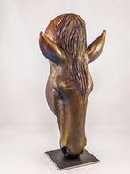 Salvatore ALIBRIO - "Drinking horse" - Terracotta P.U. 2025, Ophalen of Verzenden