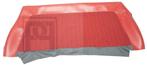 Bekleding Amazon 4 derurs achterbankhoes rug rood 1962 150-2, Autos : Pièces & Accessoires, Habitacle & Garnissage, Volvo, Enlèvement ou Envoi
