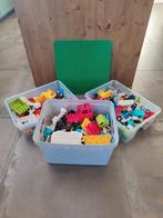 3 dozen DUPLO blokken + groene grondplaat, Ophalen, Duplo