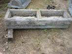 oude dubbele arduinen voederbak,bloembak, Ophalen, Gebruikt