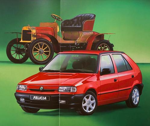 Brochure autohistorique de la Skoda FELICIA 1995, Livres, Autos | Brochures & Magazines, Comme neuf, Volkswagen, Envoi
