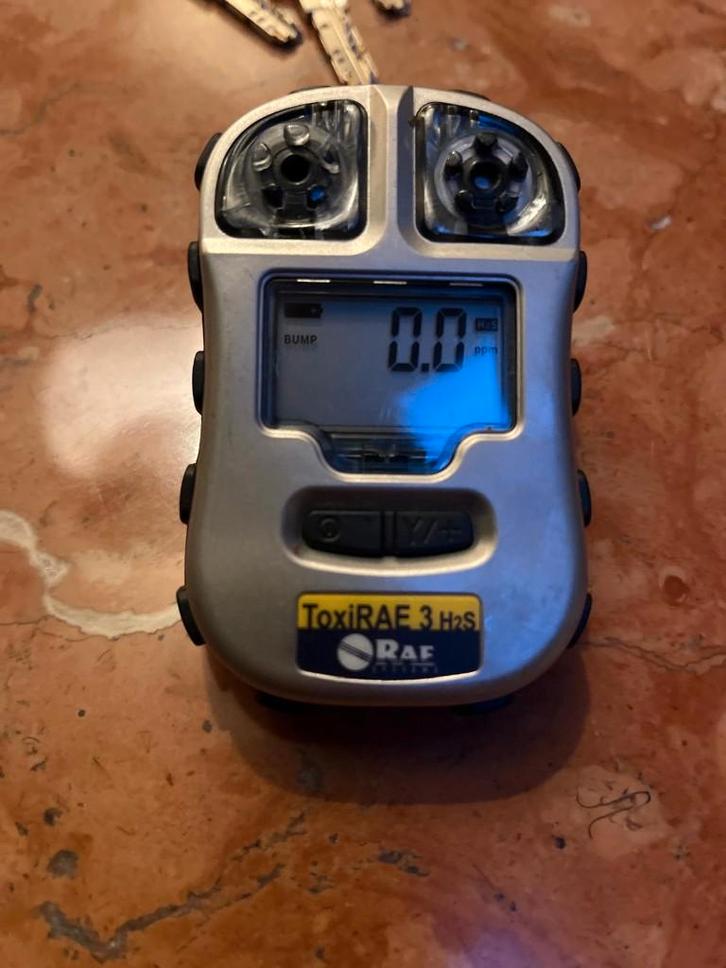 Gas Detector Toxirae 3 h2s, Bricolage & Construction, Instruments de mesure, Utilisé, Électricité, Enlèvement ou Envoi