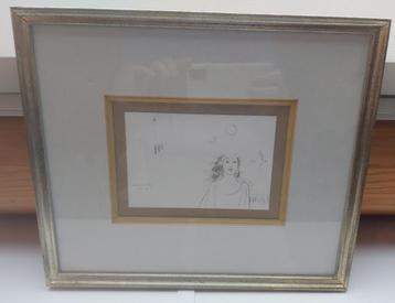 Tekening Marc Cox (beeldhouwer, brons), Hasselt beschikbaar voor biedingen