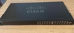 Switch Cisco 24 ports + 2 SFP, Zo goed als nieuw, Verzenden