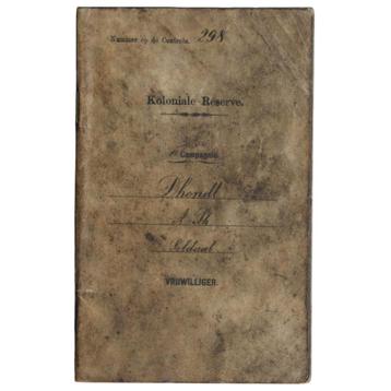 Nederland - Koloniale Reserve - Zakboekje - 1904 beschikbaar voor biedingen