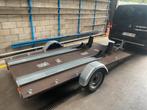 Dubbele motor aanhangwagen, Ophalen, Zo goed als nieuw