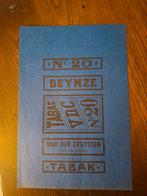 Van der Cruyssen Tabac 3 VDC inpakpapier, Verzenden, Zo goed als nieuw, Tabaksdoos of Verpakking