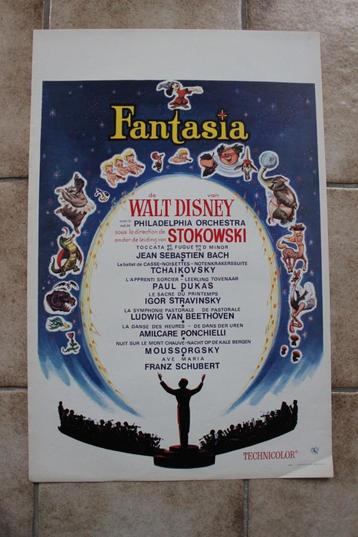 filmaffiche Walt Disney Fantasia filmposter