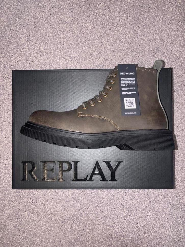 Replay Pierce Boot H, Kleding | Heren, Schoenen, Nieuw, Boots, Bruin, Ophalen of Verzenden