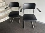 Twee vintage Tubax stoelen, Antiek en Kunst, Ophalen