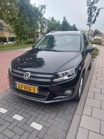 Volkswagen Tiguan 1.4 Tsi 90kw keurige Auto, Auto's, Parkeersensor, Leder, Bruin, Handgeschakeld