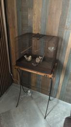 Cage oiseaux, avec pied, Animaux & Accessoires, Enlèvement, Comme neuf