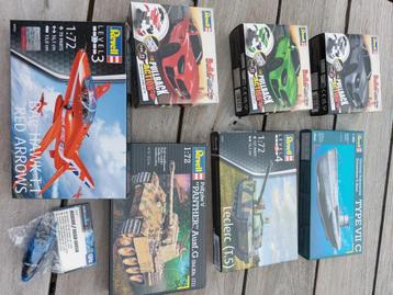Revell modelbouw – Set van 8 stuks – Nieuw in verpakking, Enlèvement, Neuf, Revell
