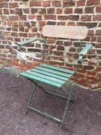 Plooistoel vintage, Jardin & Terrasse, Chaises de jardin, Autres matériaux, Utilisé, Enlèvement ou Envoi