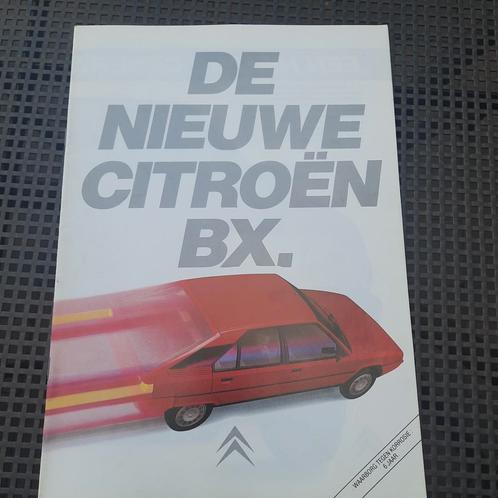 GRAND DÉPLIANT CITROËN : BX, LNA, VISA, CX, GSA, etc., Livres, Autos | Brochures & Magazines, Comme neuf, Citroën, Enlèvement