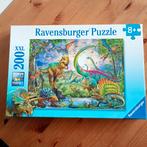 Puzzel 200 st xxl dino's, Enlèvement, Plus de 50 pièces, Utilisé, 6 ans ou plus