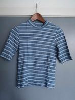 Monki - gestreepte shirt, Blauw, Ophalen of Verzenden, Zo goed als nieuw, Korte mouw