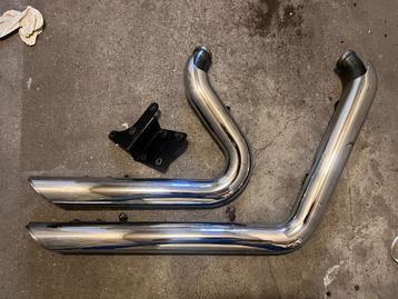 Vance & Hines CHROME Shortshots Dyna 2004-2012  beschikbaar voor biedingen