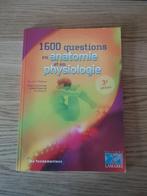 1600 Questions En Anatomie Et En physiologie, Boeken, Ophalen of Verzenden, Zo goed als nieuw