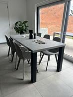 Eettafel betonlook, Huis en Inrichting, Tafels | Eettafels, Ophalen, Zo goed als nieuw