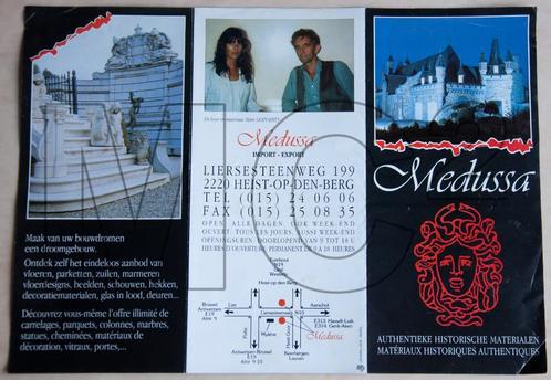 Vintage Foldertje van Medussa te Heist-op-den-Berg, Antiek en Kunst, Curiosa en Brocante, Verzenden