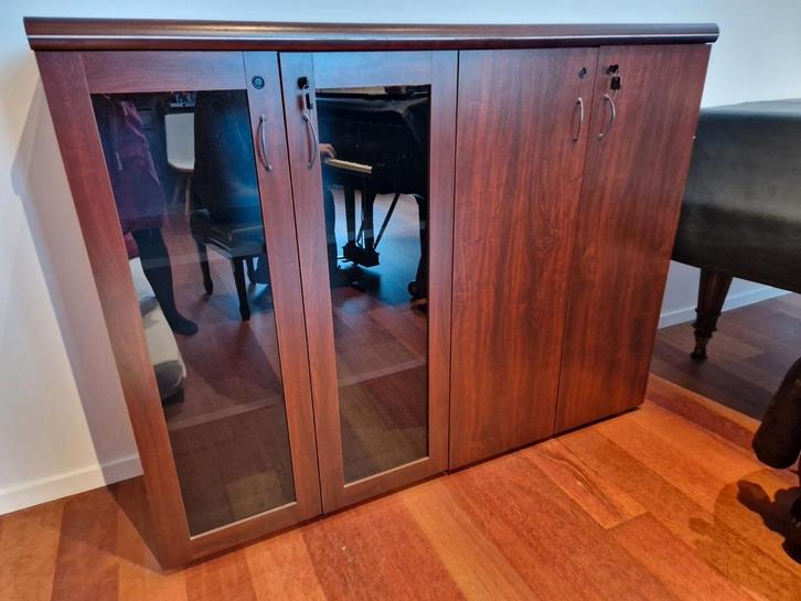 Bureau de qualité avec commode et meuble de bureau, Maison & Meubles, Bureaux, Comme neuf, Bureau, Enlèvement