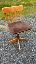 Ancienne chaise de bureau en bois, Maison & Meubles, Chaises de bureau, Chaise de bureau, Utilisé