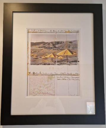 Christo - "The Yellow Umbrellas beschikbaar voor biedingen