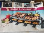 4in1 stone en gourmet set, Elektronische apparatuur, Gourmetstellen, Ophalen of Verzenden, Zo goed als nieuw