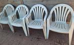 4 tuinstoelen, Tuin en Terras, Ophalen, Gebruikt