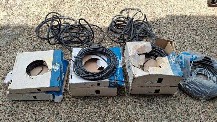 Diverse NIEUW soepele rubberen stroomkabels neopreen H07RN-F, Doe-het-zelf en Bouw, Elektriciteit en Kabels, Nieuw, Kabel of Snoer