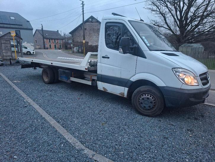 Mercedes Sprinter schuifbare dieplader, Auto's, Bestelwagens en Lichte vracht, Particulier, ABS, Airbags, Airconditioning, Centrale vergrendeling