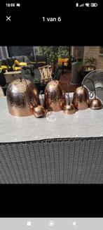 Koperen hanglampen, Huis en Inrichting, Ophalen, Zo goed als nieuw