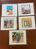 Hergé - Set van 15 geïllustreerde borden Moulinsart 2011, Ophalen of Verzenden, Kuifje, Zo goed als nieuw