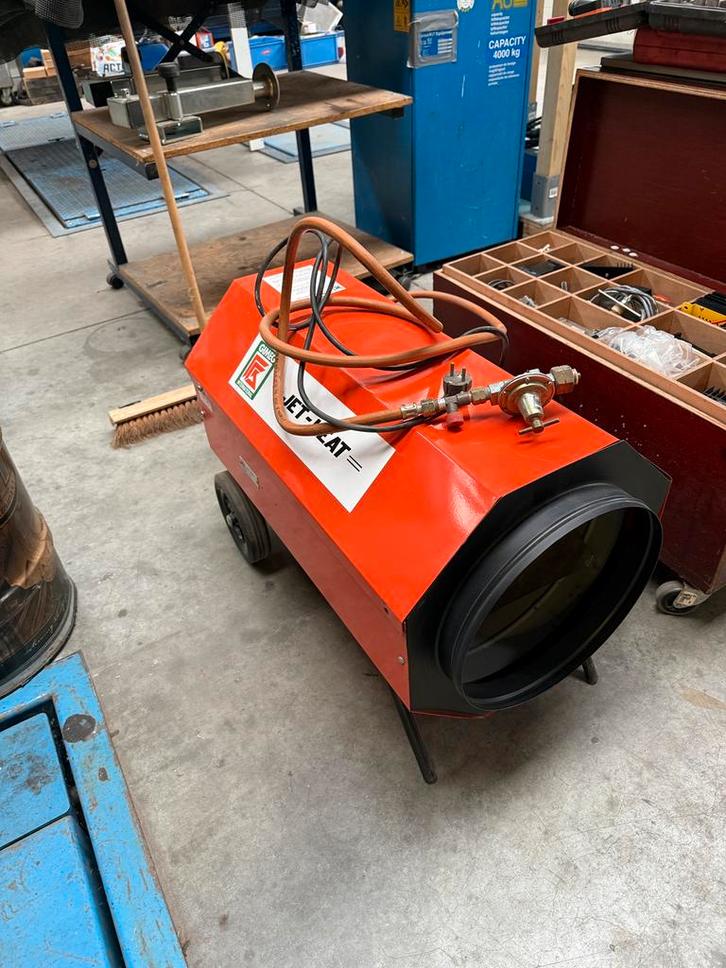 Jet-Heat GD80 Industrial/Heteluchtkanon 19–80kW, Doe-het-zelf en Bouw, Verwarming en Radiatoren, Gebruikt, Kachel, 800 watt of meer