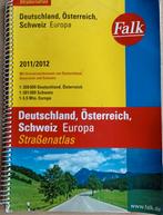 Kaart voor Duitsland Zwitserland Oostenrijk, FALK, Ophalen of Verzenden, Gebruikt
