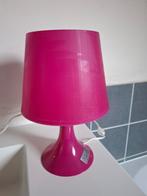 Nachtlampje fushia rose, Ophalen